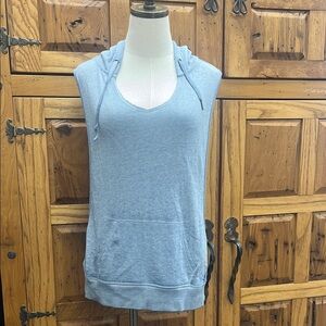 Calvin Klein Gray Sleeveless Tank Top Relaxed Fit